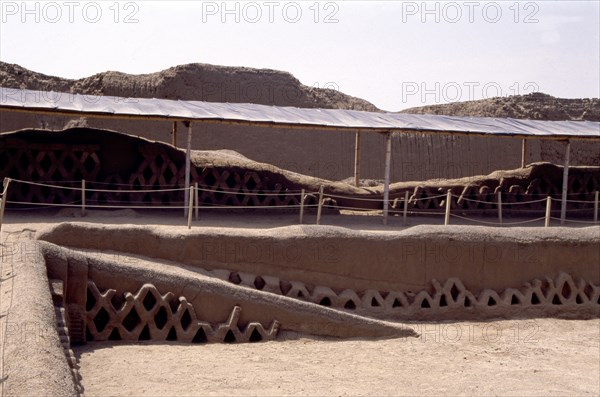 Chan Chan, outside Trujillo, north coast of Peru