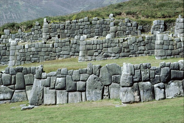 Inca fortress at Sacsahuaman