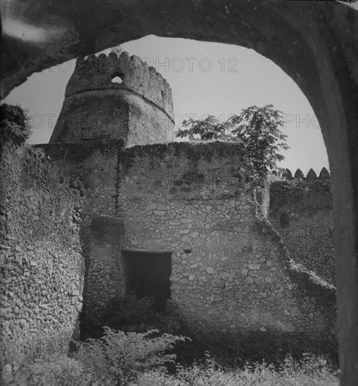 The castle of Kilwa Island was built originally in 1505 by the Portuguese, who abandoned it after a few years