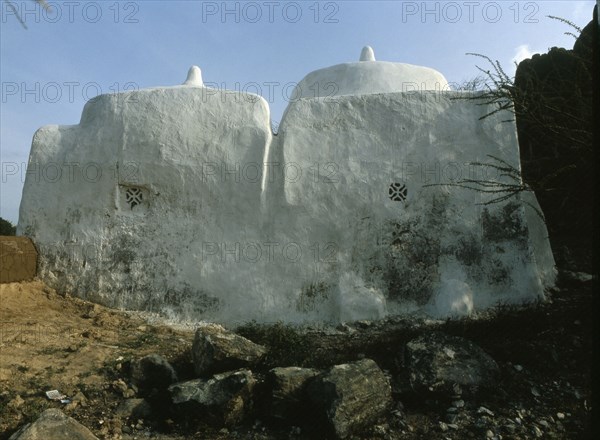 Exterior view of Baddiyah Mosque, Fujairah