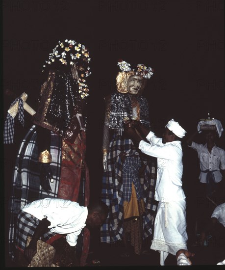 The Balinese version of Hinduism has an elaborate calender of festivals associated with each major temple