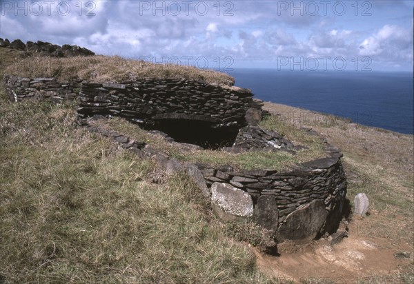 Reconstructed "boat house"