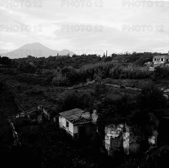 A view of the Marine Gate of Pompeii