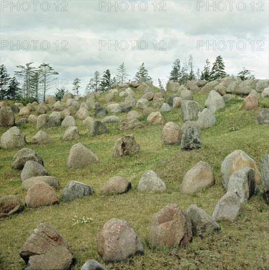 Burial place at Lindholm Hills, Norresundby