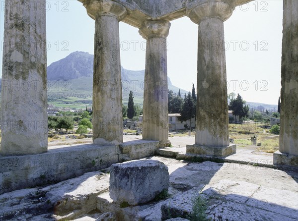 The temple of Apollo