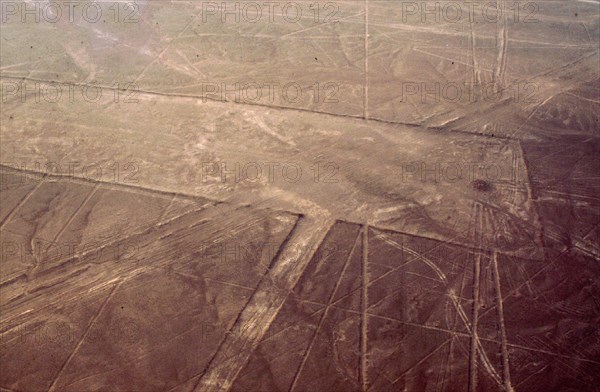 Used for rituals probably related to astronomy, the Nazca geoglyphs covering an area of around 400 square miles, are visible only from the air