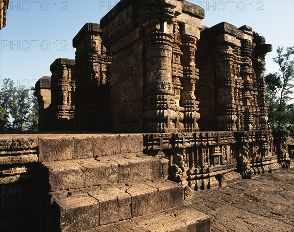 The Temple of the Sun complex at Konarak