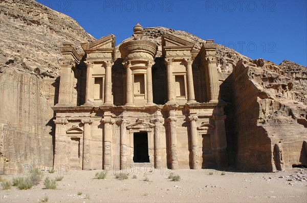 Petra (greek for rock) was the principal city of the Nabateans and flourished under the Seleucid rulers and later the Romans