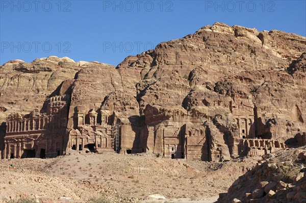 Petra (greek for rock) was the principal city of the Nabateans and flourished under the Seleucid rulers and later the Romans