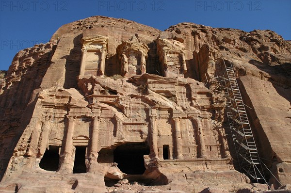 Petra (greek for rock) was the principal city of the Nabateans and flourished under the Seleucid rulers and later the Romans