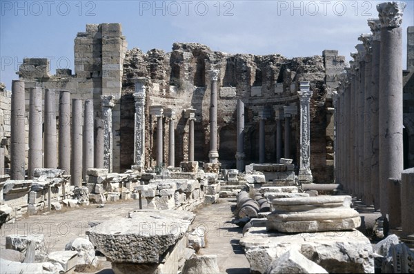 The basilica of Septimus Severus