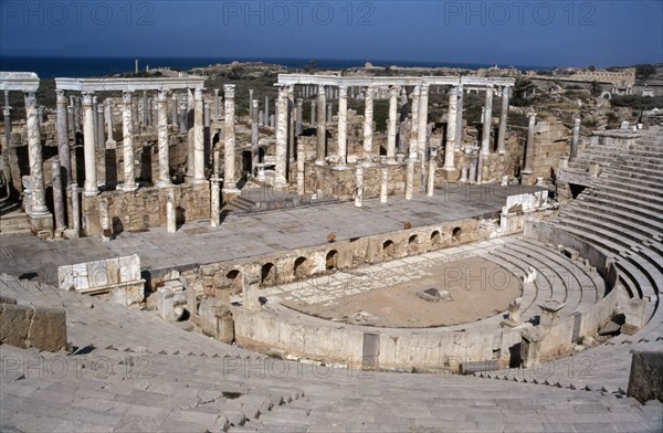 The theatre at Leptis Magna