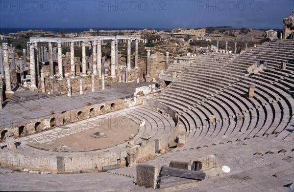 The theatre at Leptis Magna