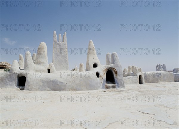 The cemetery of Melita, one of the five Mzab valley cities