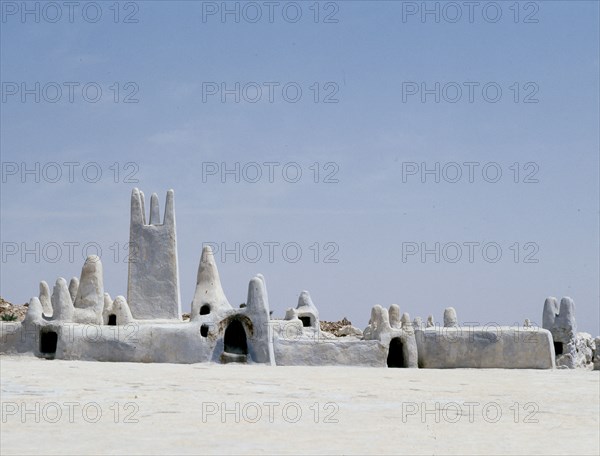 The cemetery of Melita, one of the five Mzab valley cities