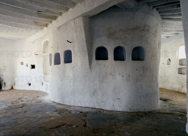 House interior in one of the five cities of the Mzab valley