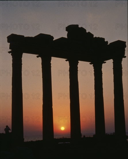 The temple of Apollo