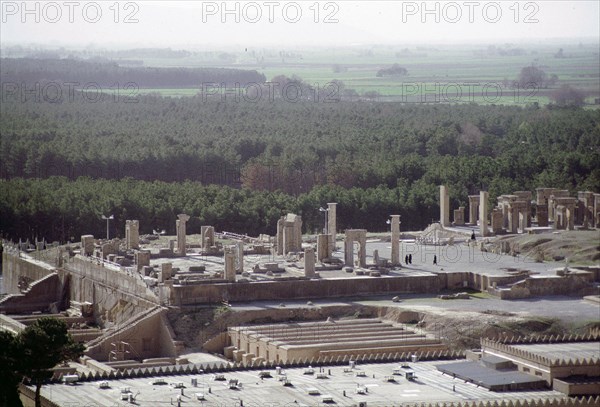 View of the Persepolis ruins