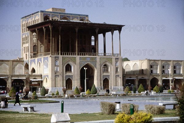 The Ali Qapu built by Shah Abbas