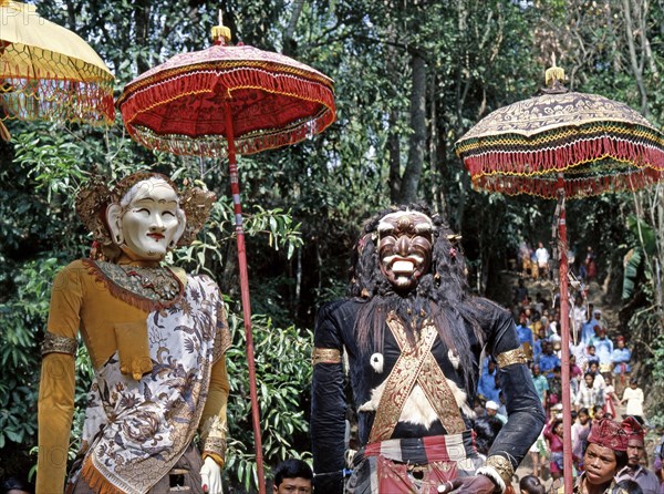 The Balinese version of Hinduism has an elaborate calender of festivals associated with each major temple