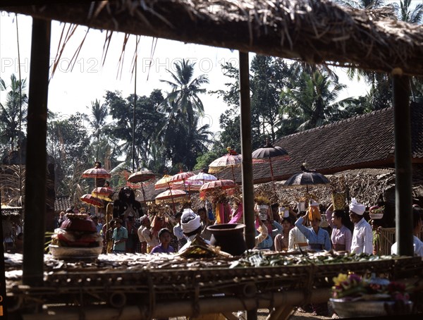 The Balinese version of Hinduism has an elaborate calender of festivals associated with each major temple