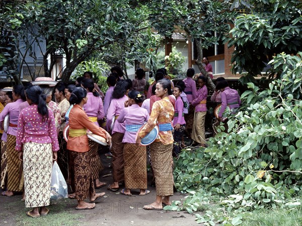 The Balinese version of Hinduism has an elaborate calender of festivals associated with each major temple