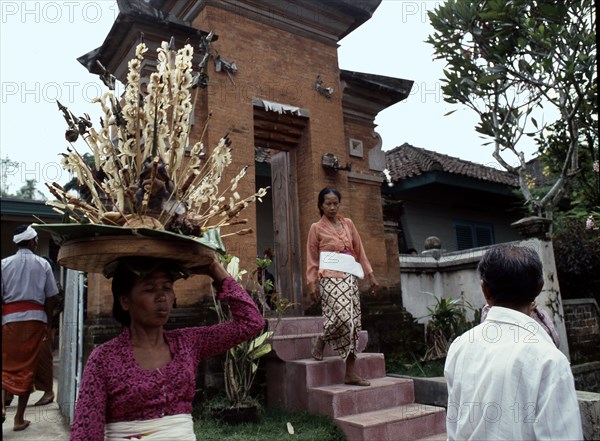 The Balinese version of Hinduism has an elaborate calender of festivals associated with each major temple