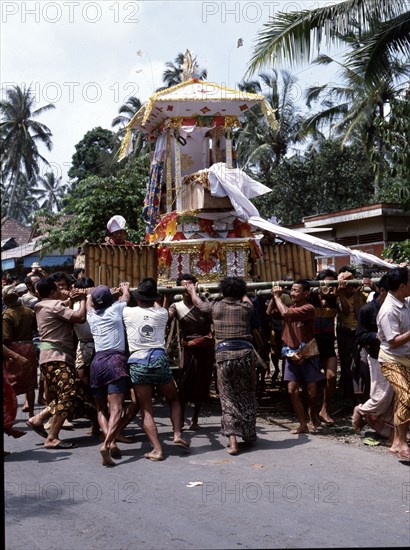 The Balinese version of Hinduism has an elaborate calender of festivals associated with each major temple