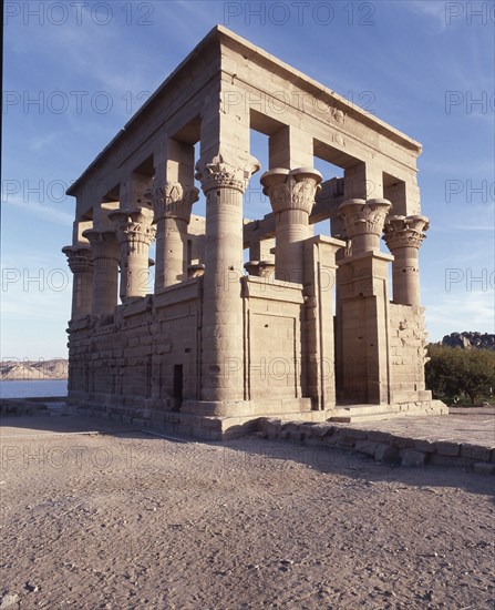 Island of Philae, sacred to the goddess, Isis