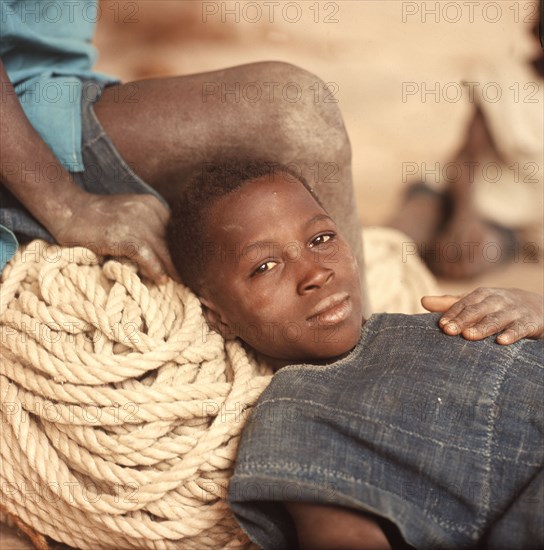 A Dogon boy