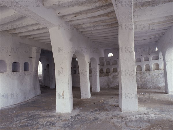 House interior in one of the five cities of the Mzab valley