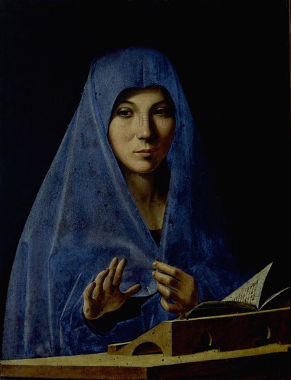 Virgin Annunciate' by Antonello da Messina (1430   1479)