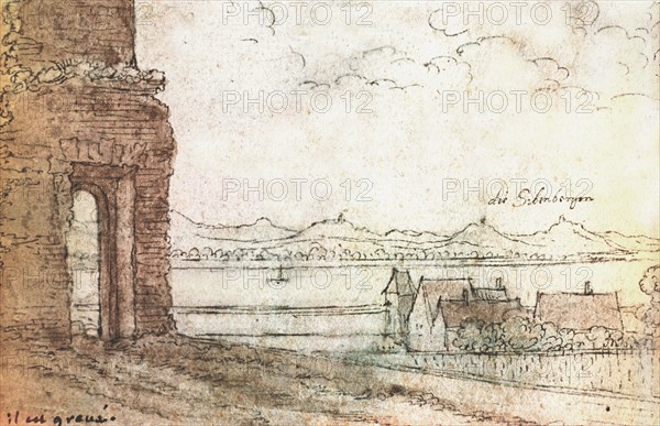 Drawing by the Bohemian artist Vaclav Hollar (13/7/1607   25/3/1577)