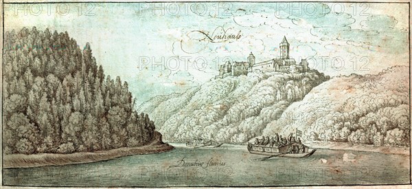 Drawing by the Bohemian artist Vaclav Hollar (13/7/1607   25/3/1577)