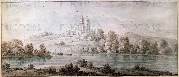 Drawing by the Bohemian artist Vaclav Hollar (13/7/1607   25/3/1577)