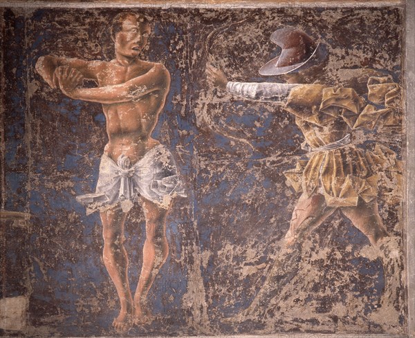 Allegorical representation of the signs of the zodiac from the 'Palace of Joy', by Cosme Tura