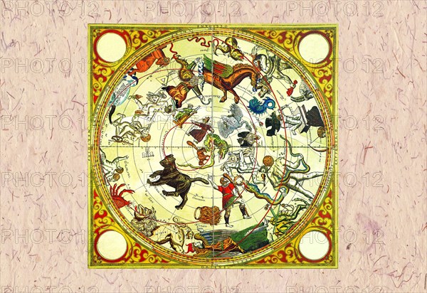 North Celestial Planisphere 1590