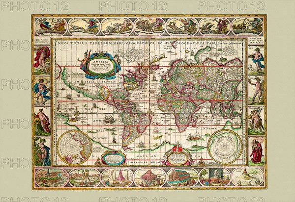 Nova Totius Terrarum Orbis 1630