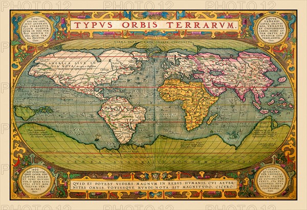 World Map 1602
