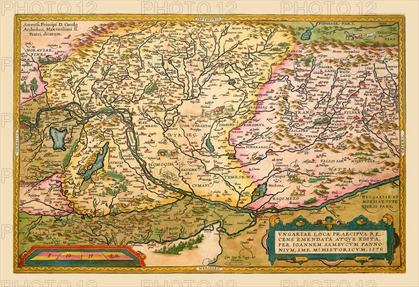 Map of Eastern Europe #1 1602