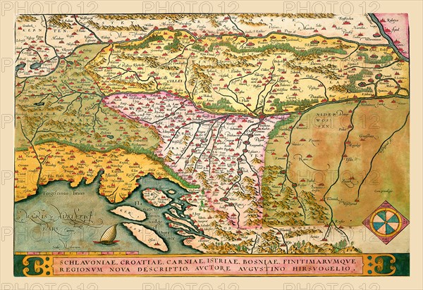Map of Eastern Europe #3 1602