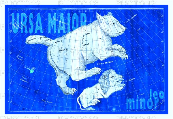 Ursa Major and Leo Minor #3 1824