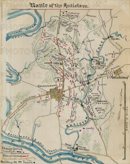 Battle of Antietam or Sharpsburg #1 1862