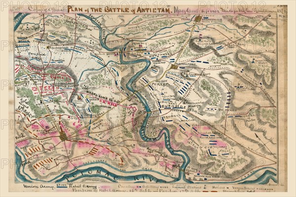 Battle of Antietam or Sharpsburg #2 1862