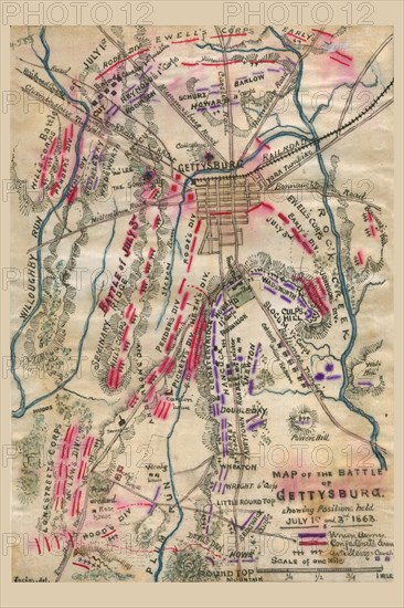 Battle of Gettysburg #3 1863