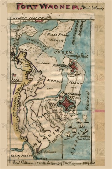 Morris Island or Ft. Wagner 1863