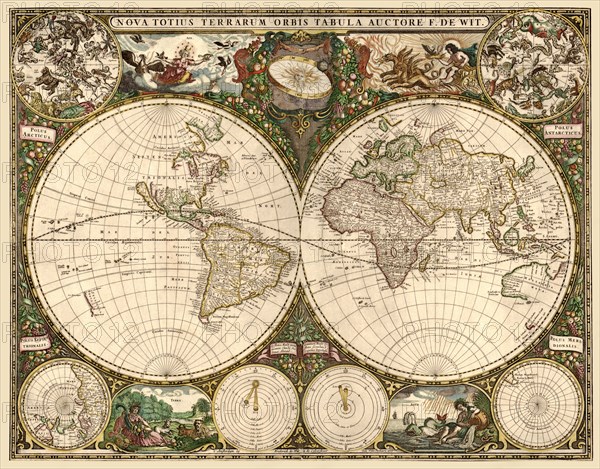World Map 1660