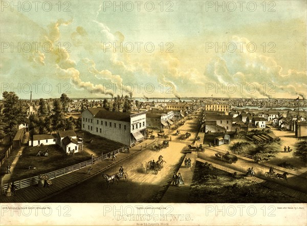 Oshkosh, Wisconsin 1850 1850