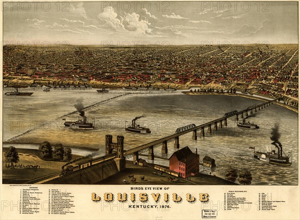 Louisville, Kentucky 1876 1876