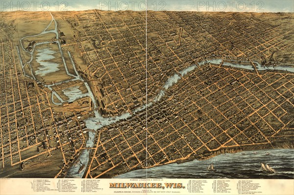 Milwaukee, Wisconsin 1872
